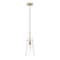 Z-Lite Kira Pendant, 1-Light, 6.5 In.W x 13 In.H, Modern Gold/Clear 7508P-MGLD - alternate 6